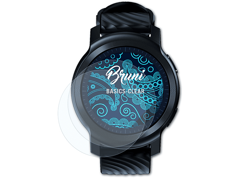 BRUNI Schutzfolie(für Moto 2x Basics-Clear Motorola 100) Watch