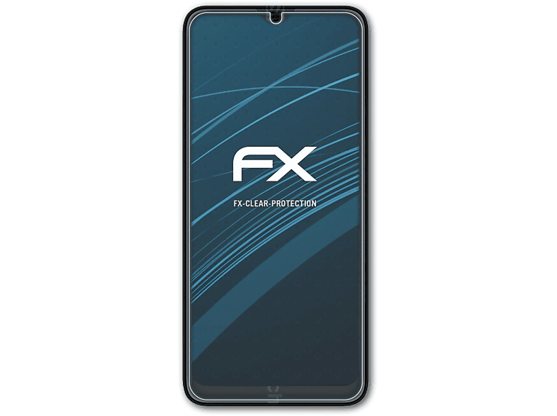 ATFOLIX 3x FX-Clear Displayschutz(für Hisense E50 Lite)