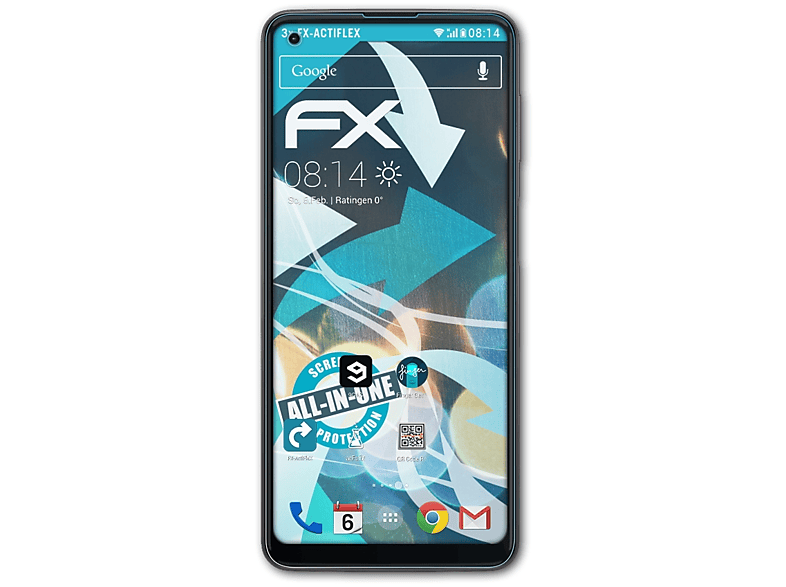 ATFOLIX 3x FX-ActiFleX Displayschutz(für Motorola Moto G Power (Gen 2))