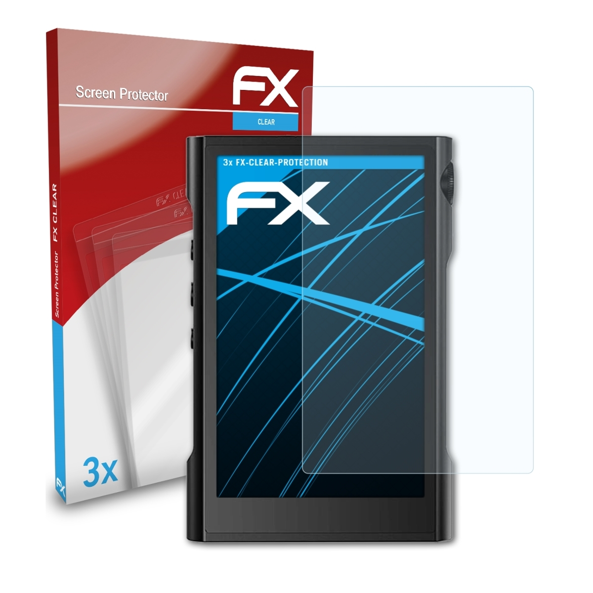 Displayschutz(für ATFOLIX 3x M3X) FX-Clear FiiO