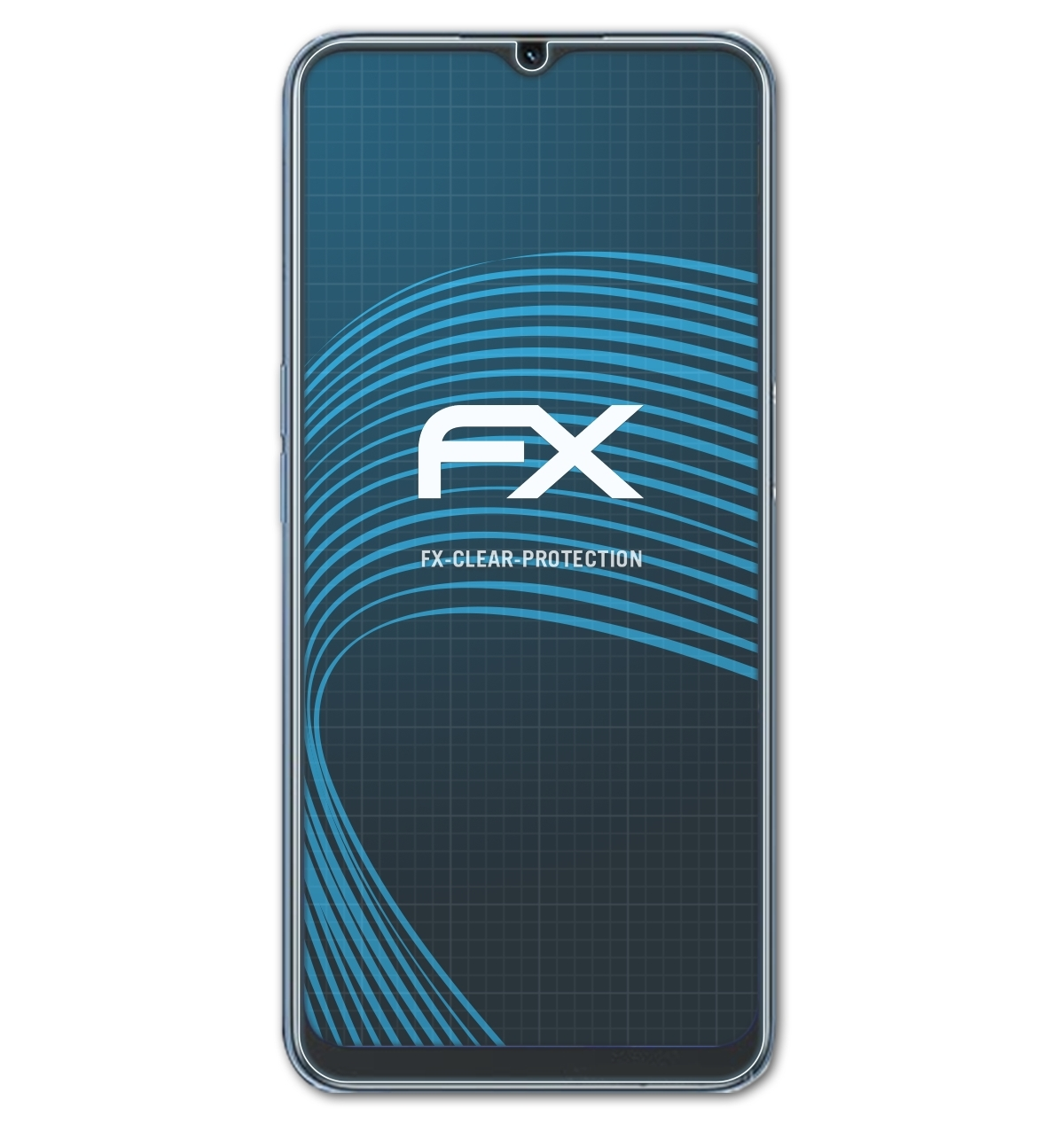 FX-Clear Oppo 3x A54s) Displayschutz(für ATFOLIX