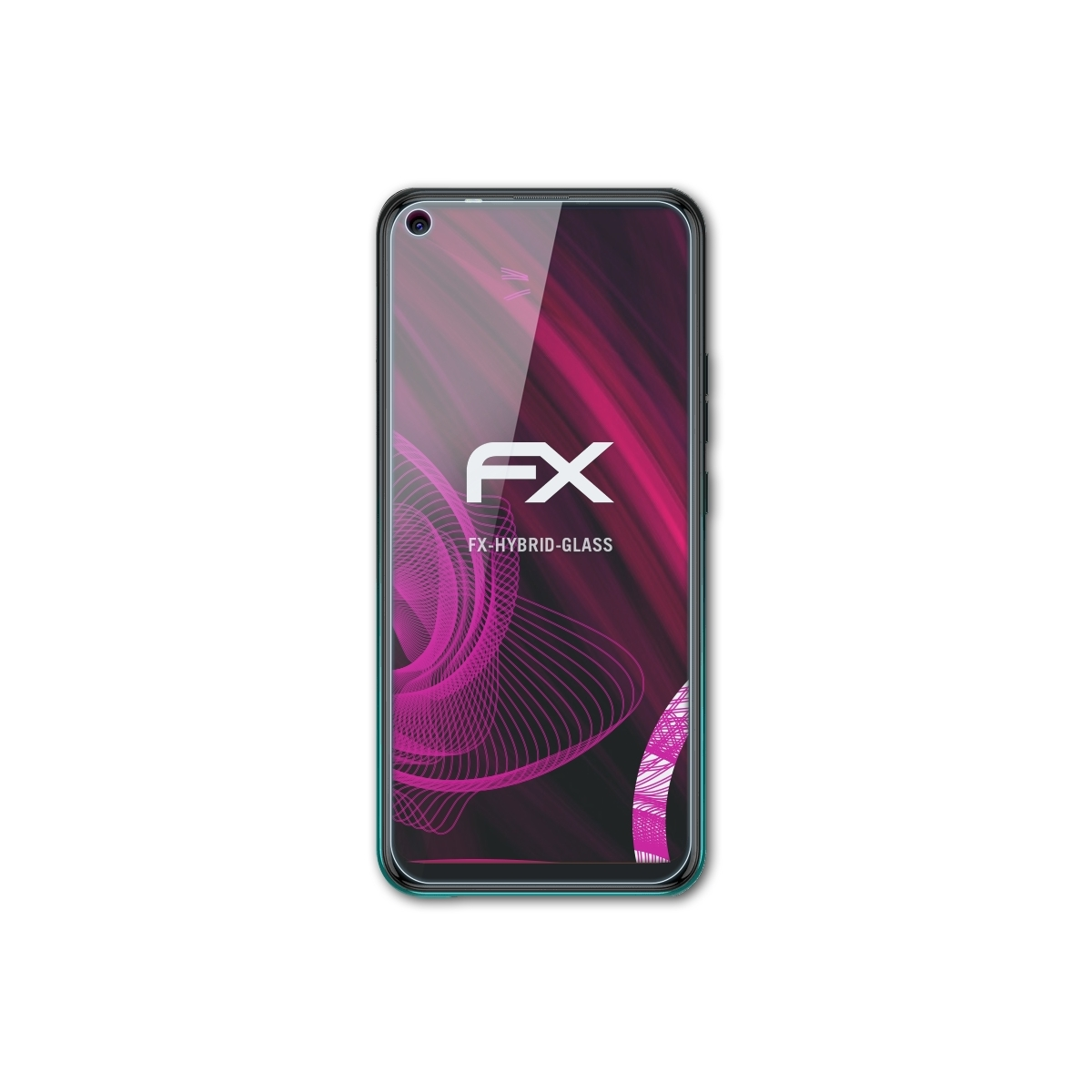 ATFOLIX FX-Hybrid-Glass Spark Schutzglas(für Pro) 5 Tecno