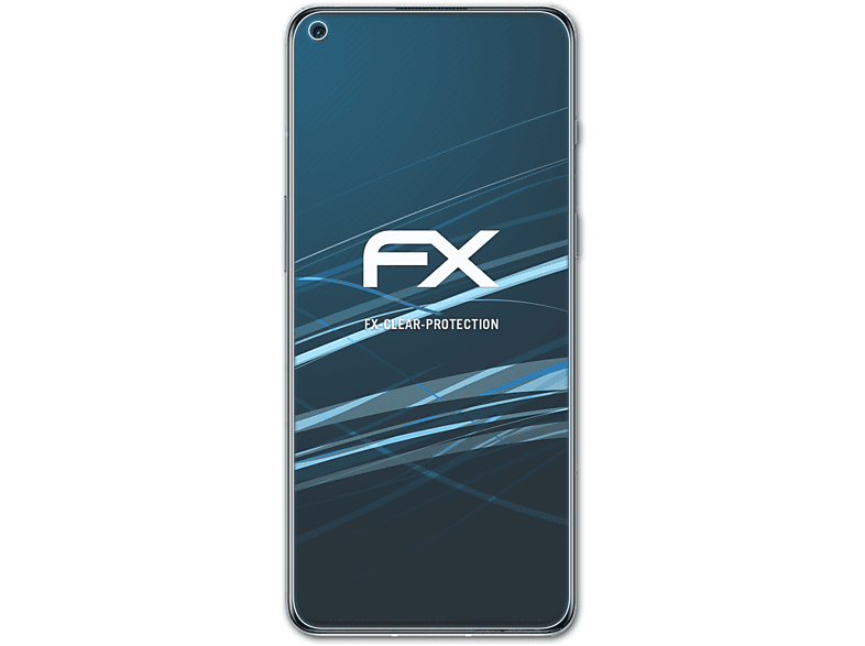 ATFOLIX 3x FX-Clear OnePlus 5G) Displayschutz(für 9RT