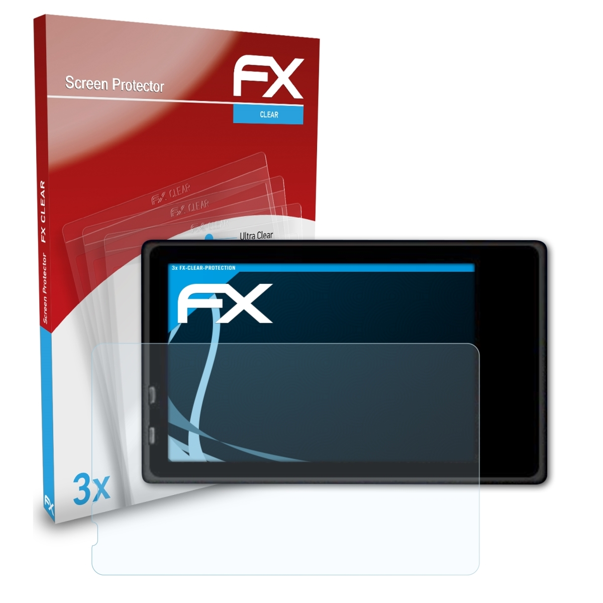 FX-Clear Vision Dragon Pro) Touch 3x 3 ATFOLIX Displayschutz(für
