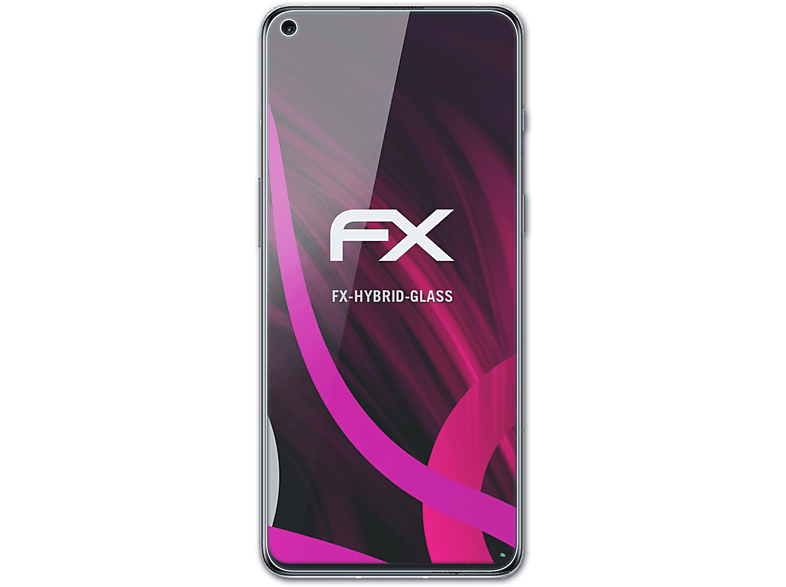ATFOLIX 5G) Schutzglas(für FX-Hybrid-Glass OnePlus 9RT