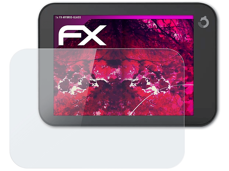ATFOLIX FX-Hybrid-Glass Schutzglas(für Vista 5) Dragon Touch