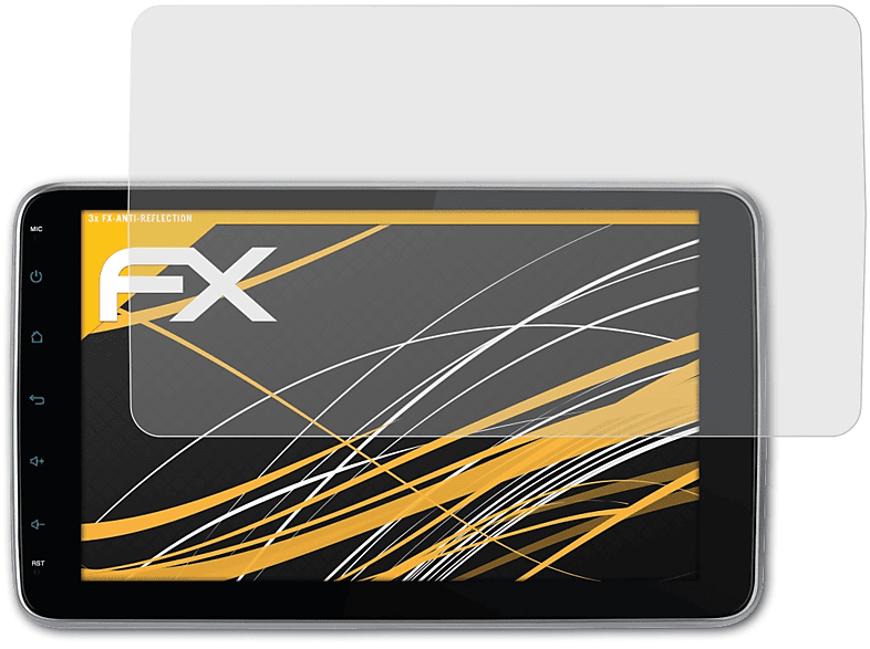 ATFOLIX 3x FX-Antireflex Displayschutz(für Pumpkin AA0716B)