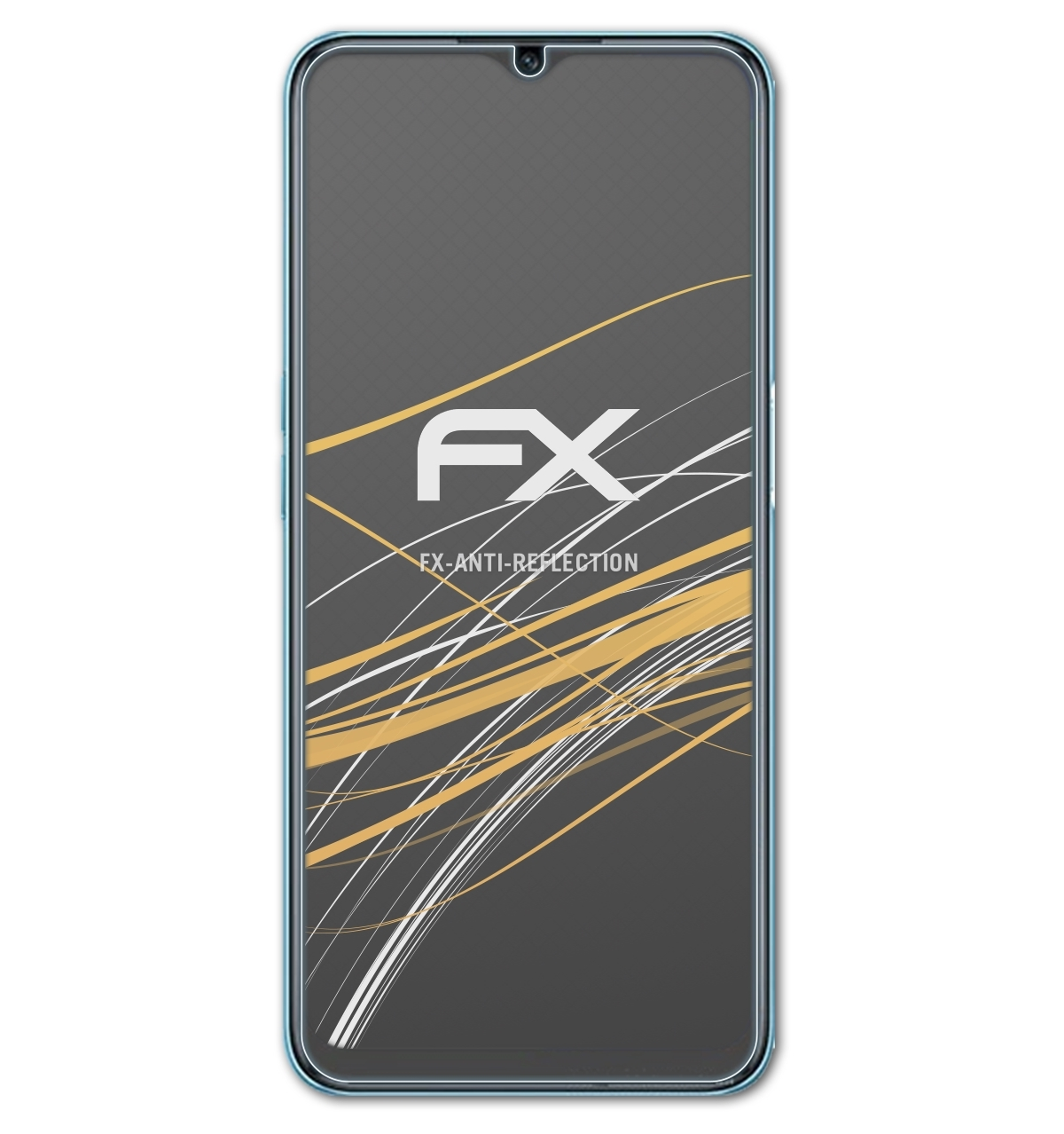 5G) 3x Oppo Displayschutz(für A56 ATFOLIX FX-Antireflex