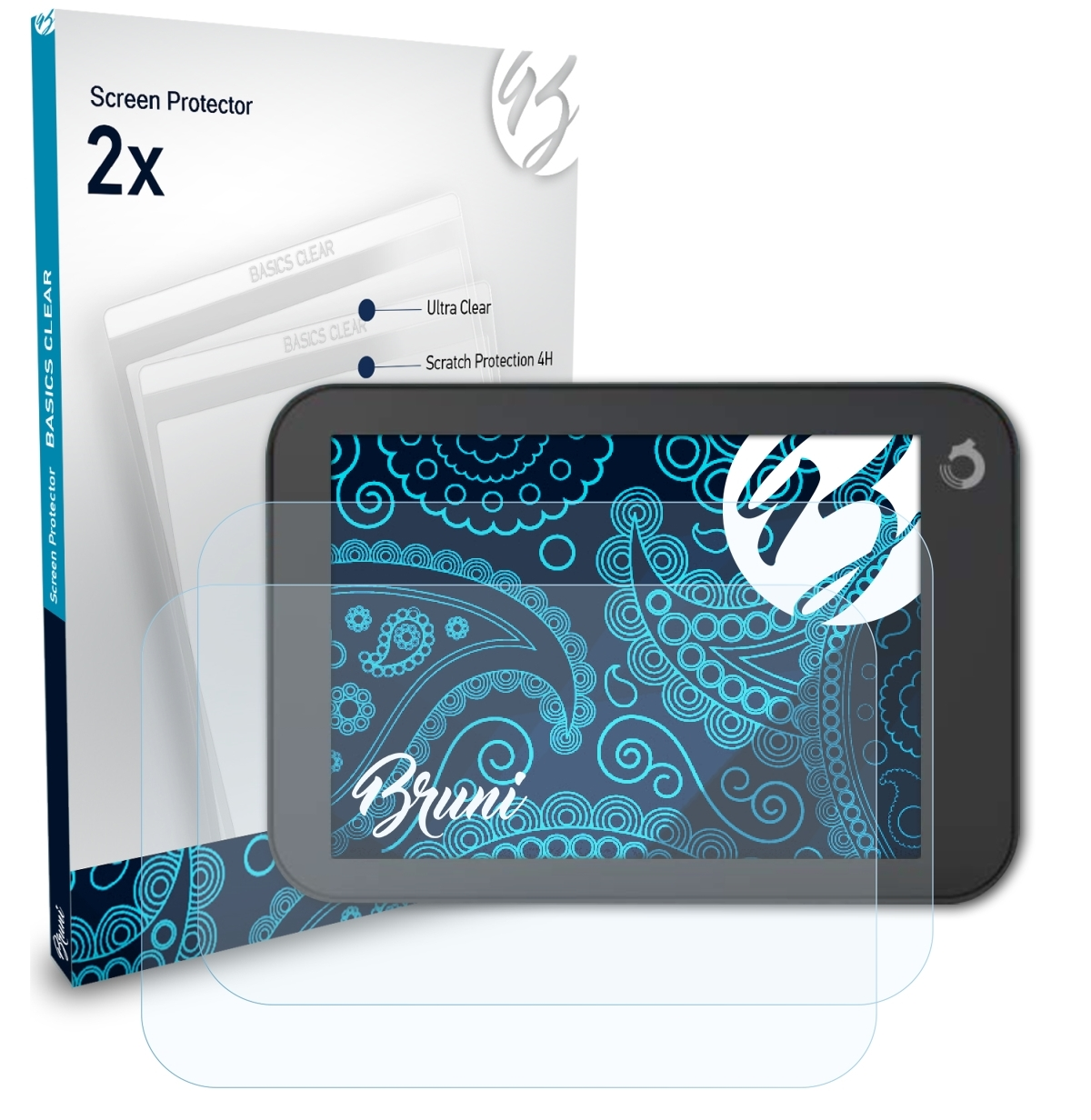 Vista Schutzfolie(für Touch 5) Basics-Clear BRUNI Dragon 2x