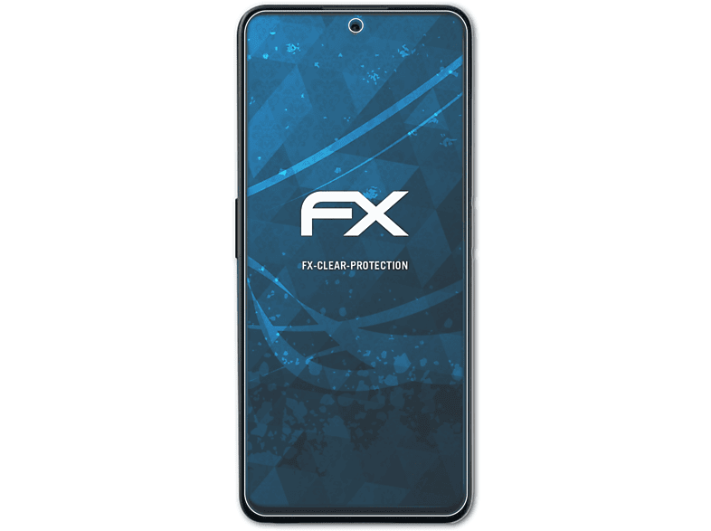 3x Infinity ATFOLIX Hisense FX-Clear Displayschutz(für H50S)