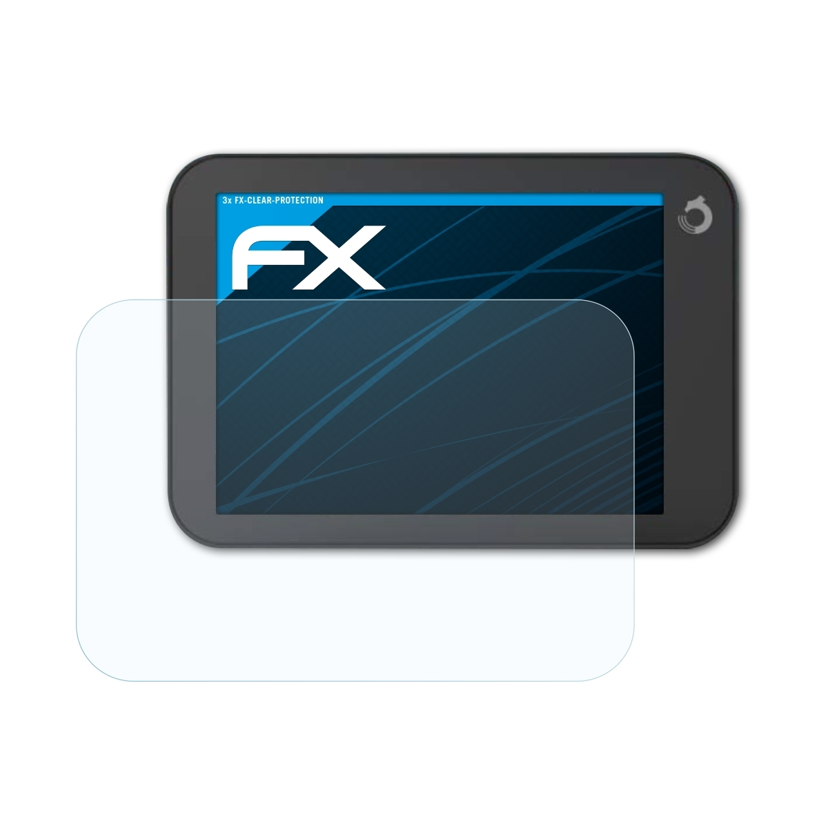 3x FX-Clear 5) Displayschutz(für Vista Dragon Touch ATFOLIX