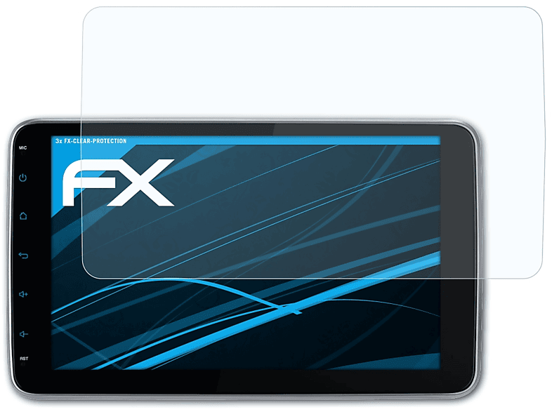 ATFOLIX 3x FX-Clear Displayschutz(für Pumpkin AA0716B)