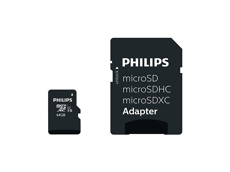 PHILIPS FM64MP45B/00 microSDXC 64 GB Hafıza Kartı