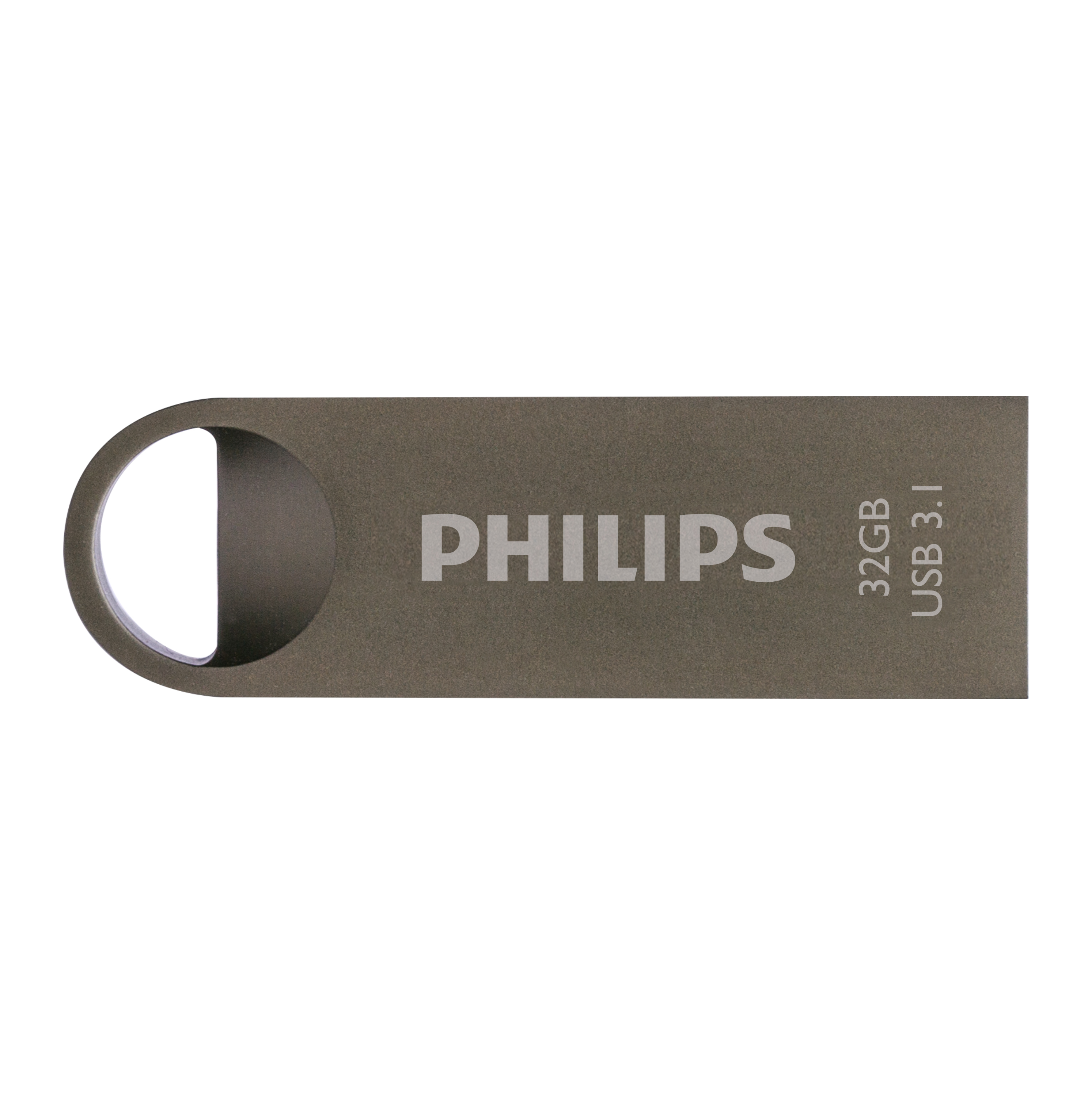 Edition Space USB-Stick Grey® (Aluminium, Moon PHILIPS 32 GB)