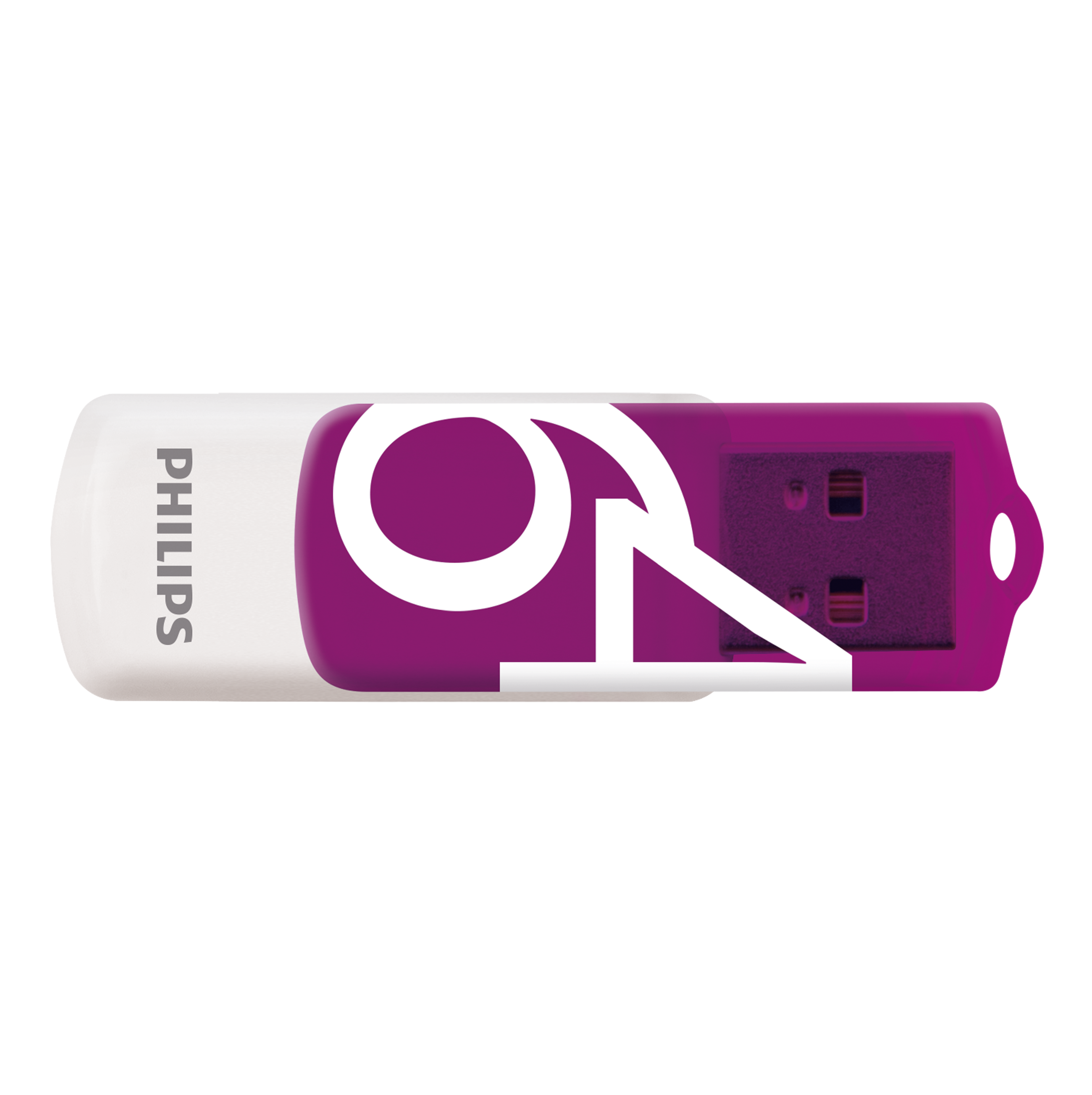 25 Magic GB) 64 (Weiß, PHILIPS Vivid Edition USB-Stick Purple®, MB/s