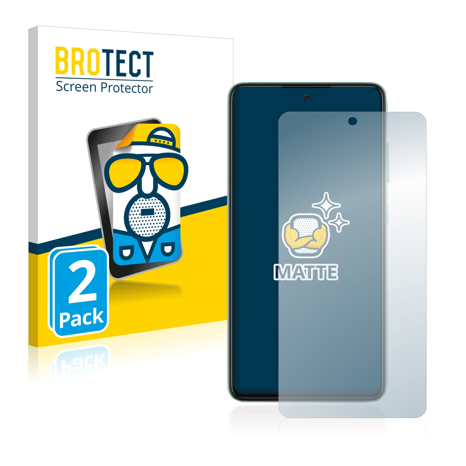 A52) Galaxy matte Samsung 2x Schutzfolie(für BROTECT
