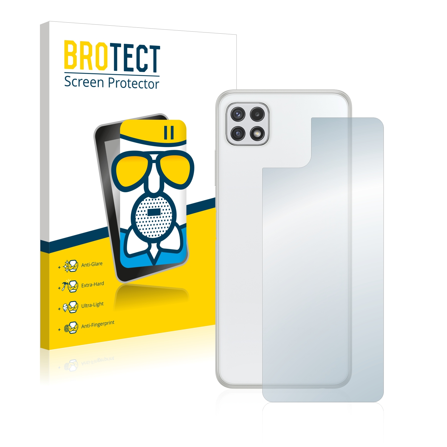 BROTECT Galaxy A22 Samsung 5G) Schutzfolie(für Airglass matte
