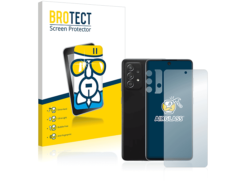 BROTECT Airglass klare Schutzfolie(für Samsung Galaxy A52 5G)