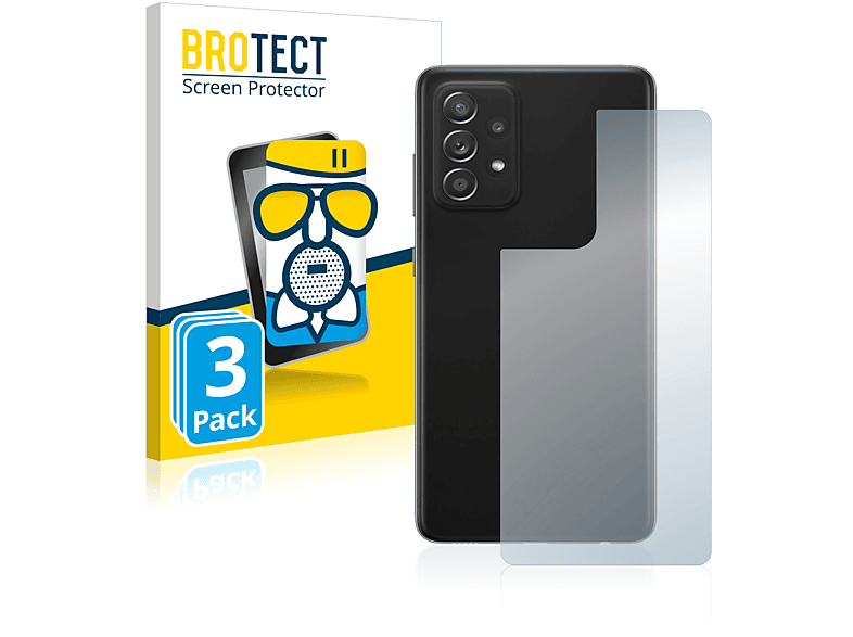 Schutzfolie(für BROTECT Airglass Galaxy A52s matte Samsung 5G) 3x