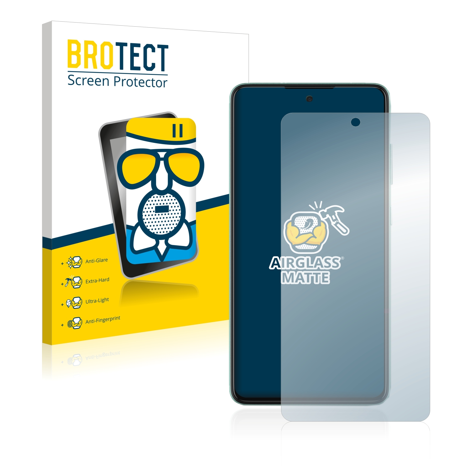 BROTECT Airglass matte Galaxy Samsung Schutzfolie(für A52)