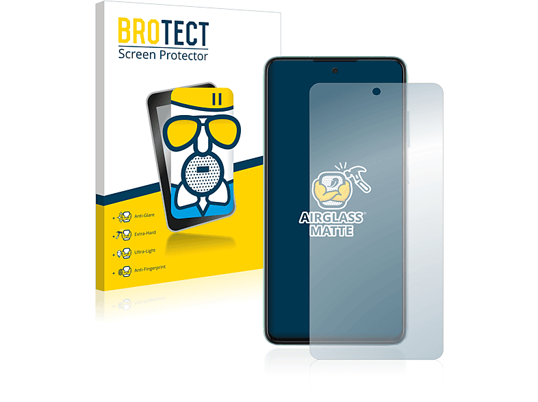 matte Airglass Samsung A52) Schutzfolie(für BROTECT Galaxy