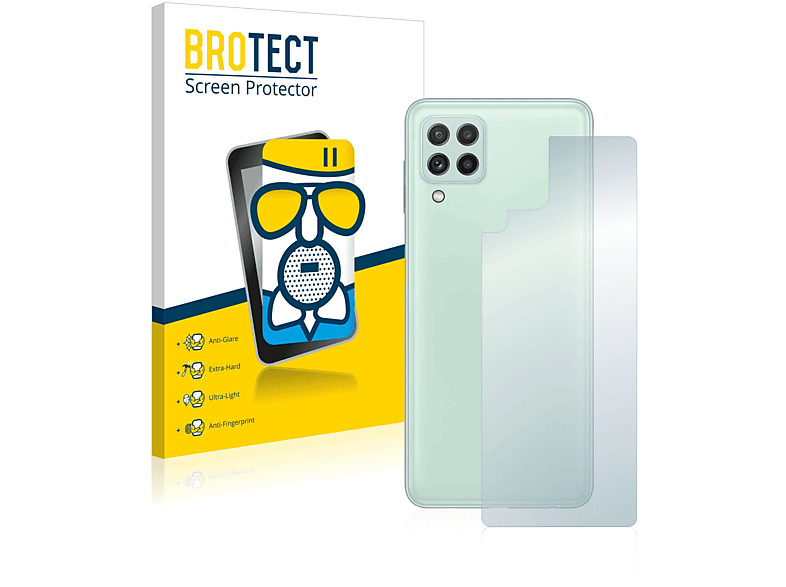 BROTECT Airglass matte Schutzfolie(für Samsung Galaxy A22 4G (Rückseite)) | Displayschutzfolien & Gläser