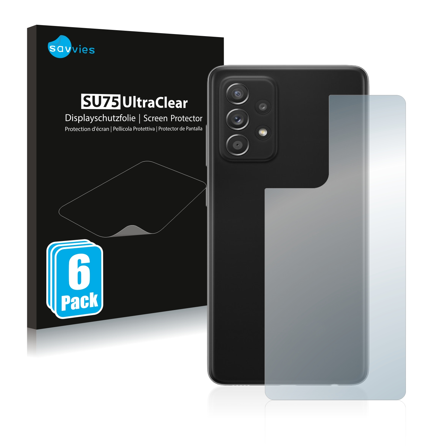 klare 5G) Schutzfolie(für Galaxy A52s 6x Samsung SAVVIES