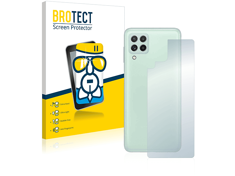 BROTECT Airglass klare Schutzfolie(für Samsung Galaxy A22 4G (Rückseite))