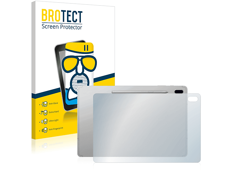BROTECT Airglass matte Schutzfolie(für Samsung Galaxy Tab S7 FE (im Querformat))
