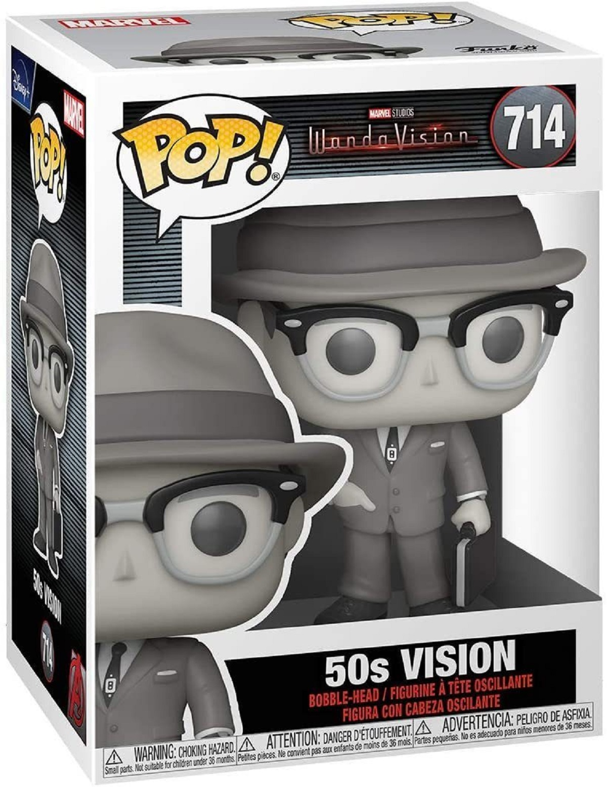 #714 Marvel: - POP! Funko Vision WandaVision 50s