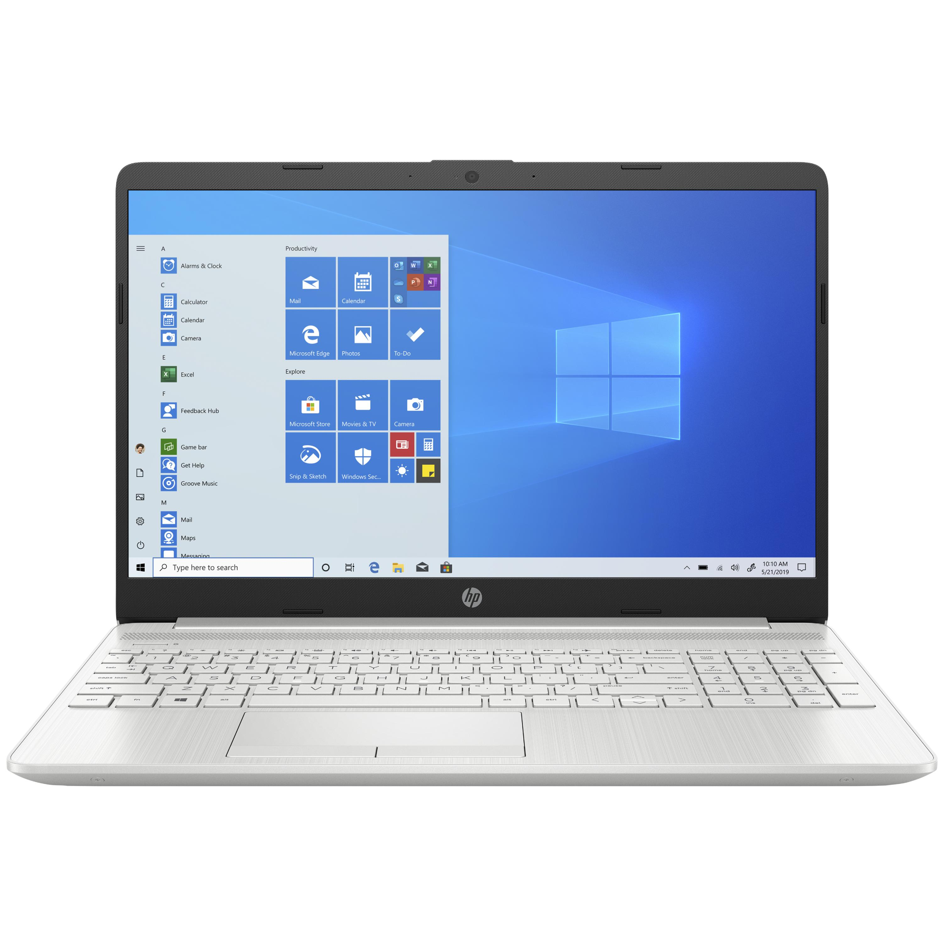 Portátil - HP 15-DW3009NS HP, 15,6 ", i5-1135G7, 8 GB, 256 GB, NVIDIA GeForce MX350, Windows 10 home Plata