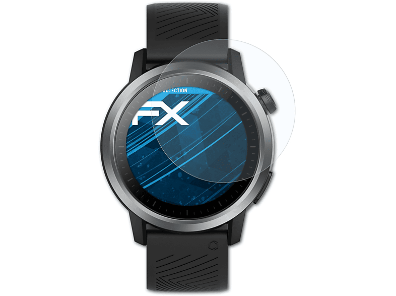 ATFOLIX 3x FX-Clear Displayschutz(für Coros Apex (42 mm))