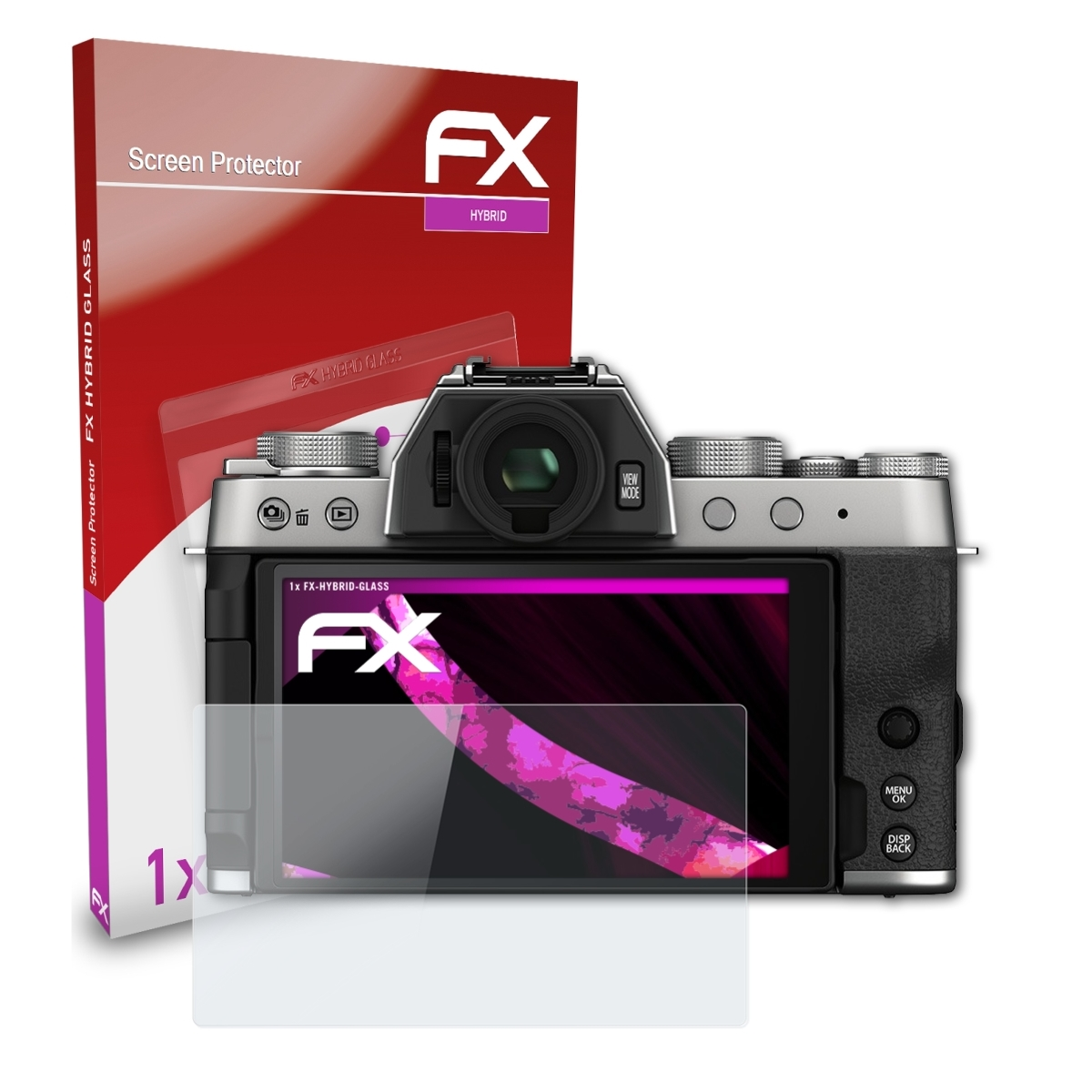 FX-Hybrid-Glass X-T200) Fujifilm Schutzglas(für ATFOLIX