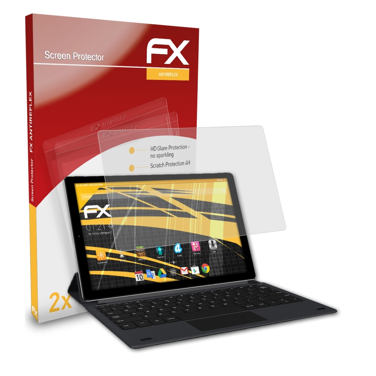 ATFOLIX 2x FX-Antireflex Displayschutz(für HiPad Chuwi X)