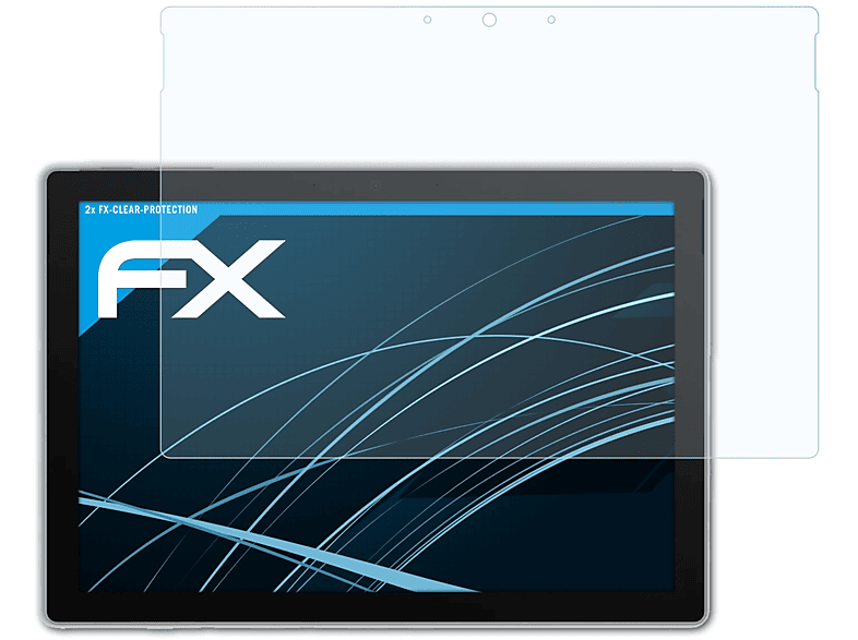 Displayschutz(für ATFOLIX 2x Pro Surface 7+) Microsoft FX-Clear