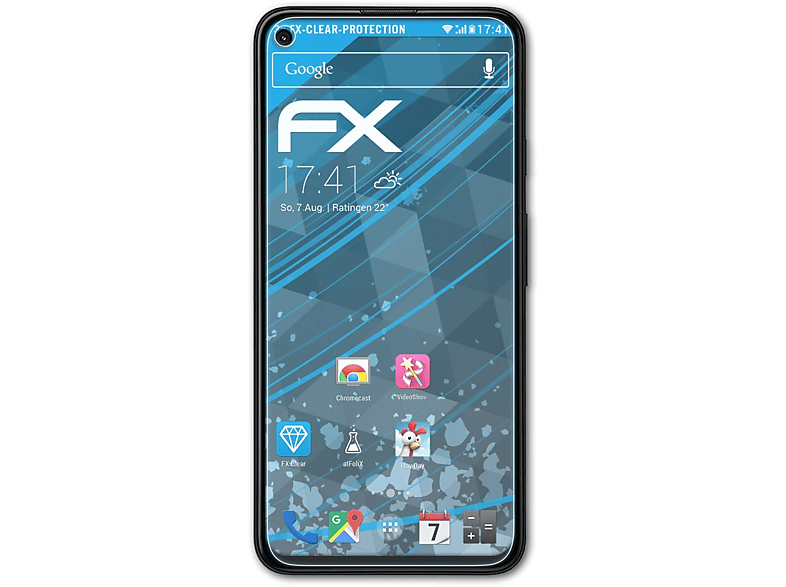 ATFOLIX 3x FX-Clear Displayschutz(für Google Pixel 4a (5G))