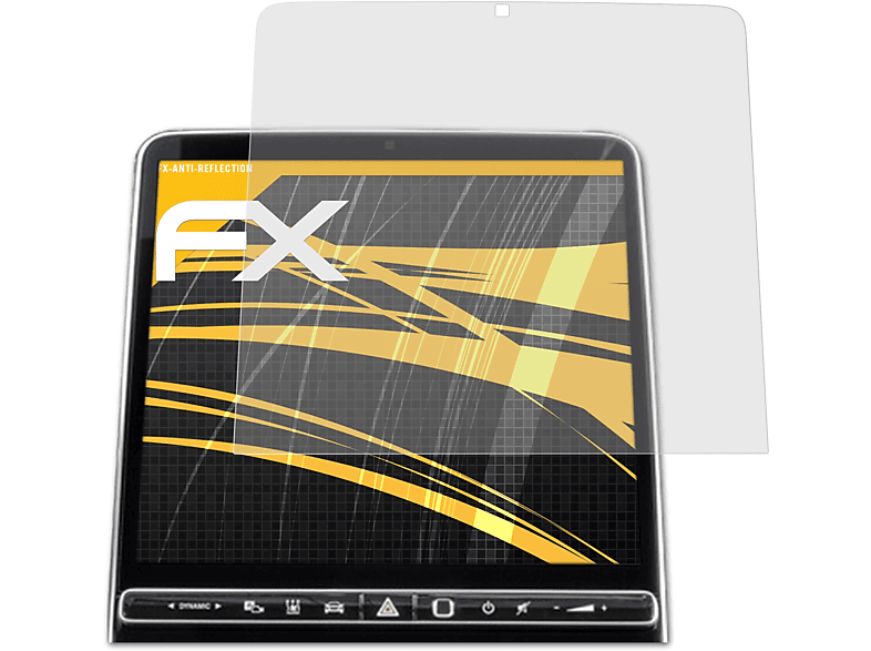 ATFOLIX 3x FX-Antireflex W223 Mercedes-Benz MBUX S-Klasse)) (2021 Displayschutz(für