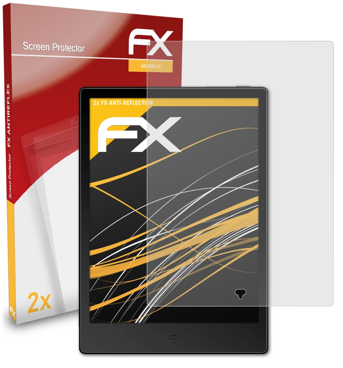 ATFOLIX 2x Alita) Likebook Displayschutz(für FX-Antireflex Boyue