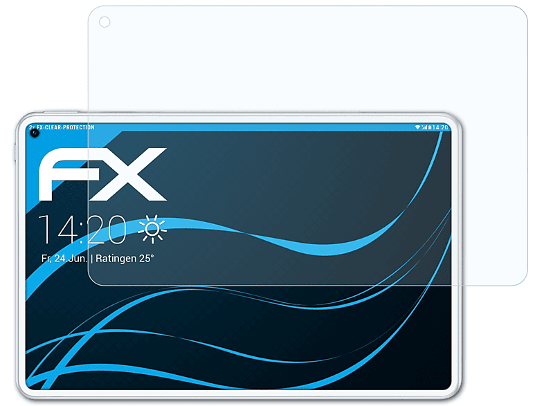 ATFOLIX 2x FX-Clear Displayschutz(für Huawei MatePad Pro (10.8 Inch))