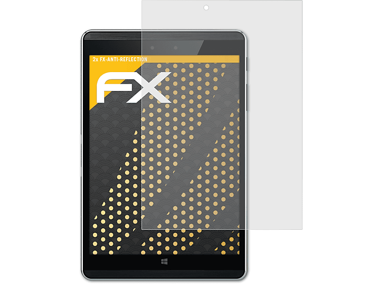 ATFOLIX 2x FX-Antireflex Displayschutz(für HP Pro Tablet 608 G1)