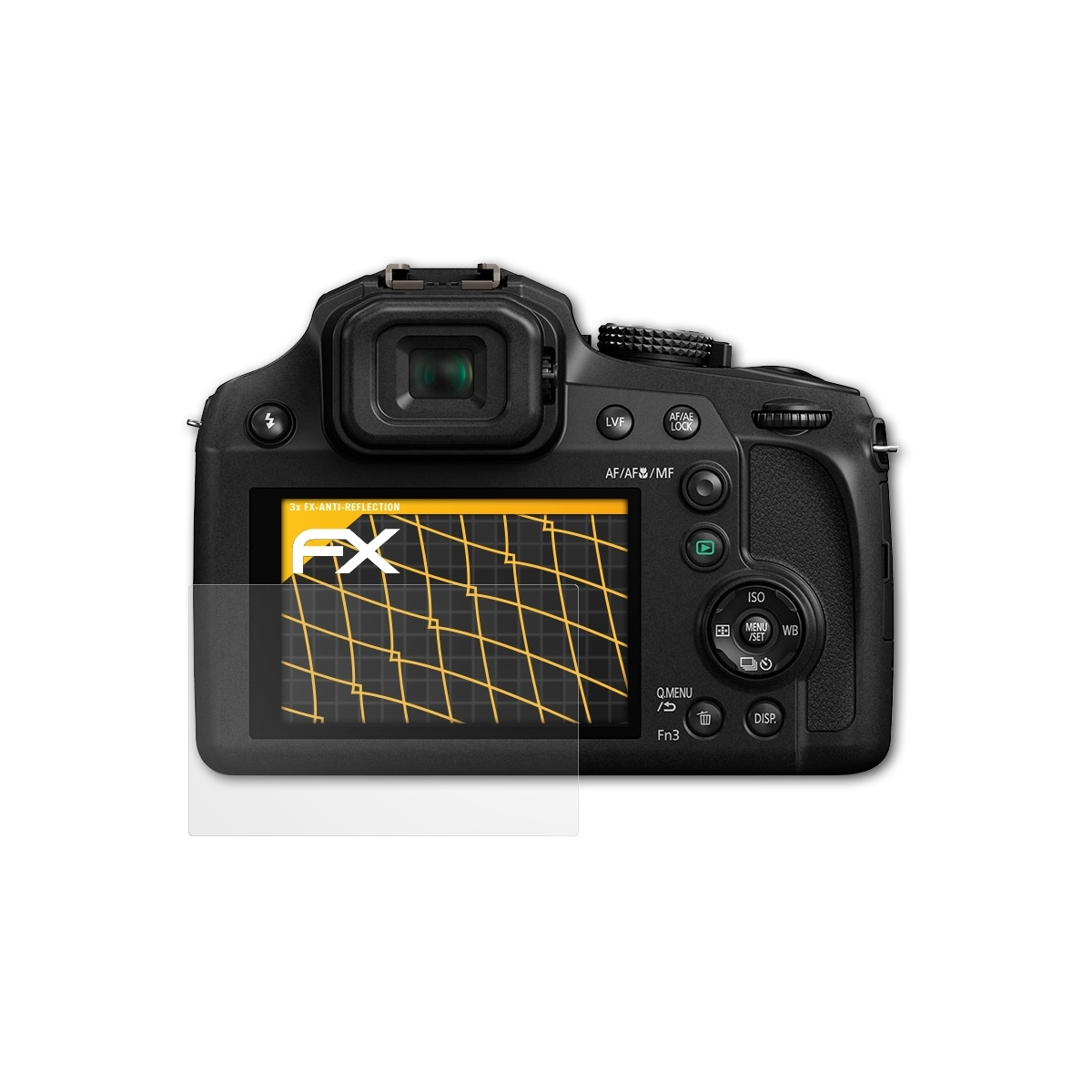 ATFOLIX FX-Antireflex DC-FZ82) Lumix Displayschutz(für Panasonic 3x