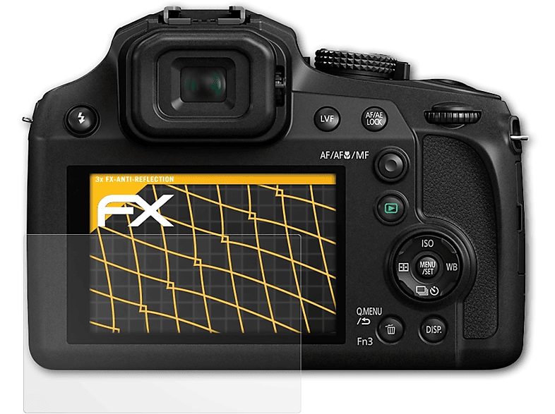 Lumix Panasonic FX-Antireflex 3x ATFOLIX DC-FZ82) Displayschutz(für