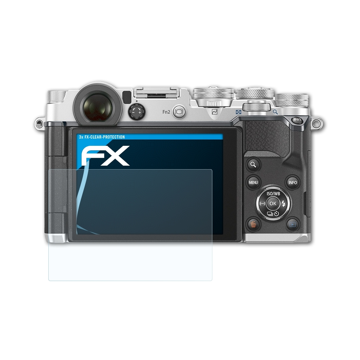 3x Pen-F) FX-Clear ATFOLIX Displayschutz(für Olympus