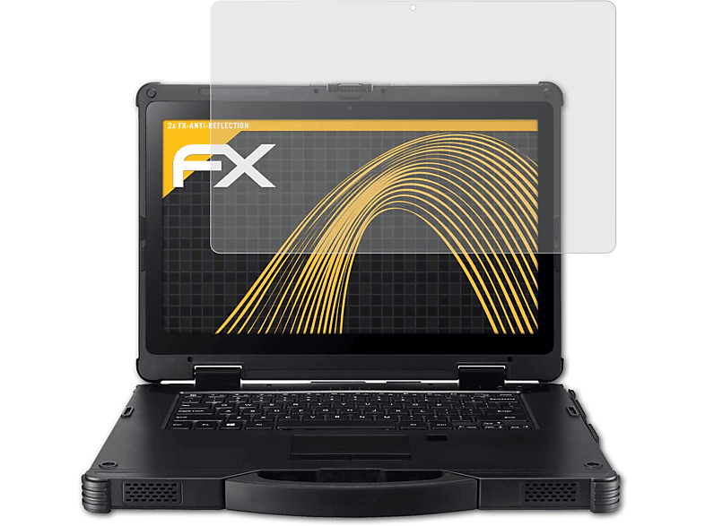 ATFOLIX 2x FX-Antireflex Acer Displayschutz(für Enduro N7 (EN714-51W))