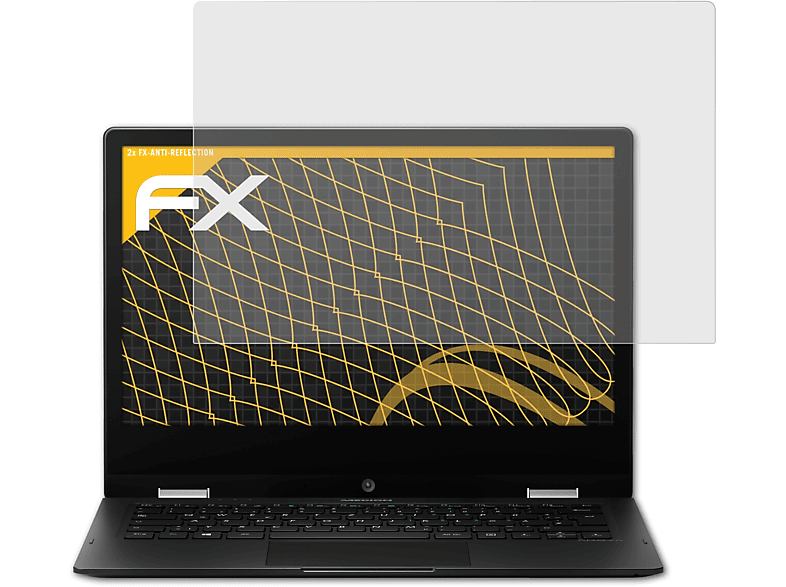 ATFOLIX 2x FX-Antireflex Displayschutz(für Medion AKOYA E3222 (MD62540))