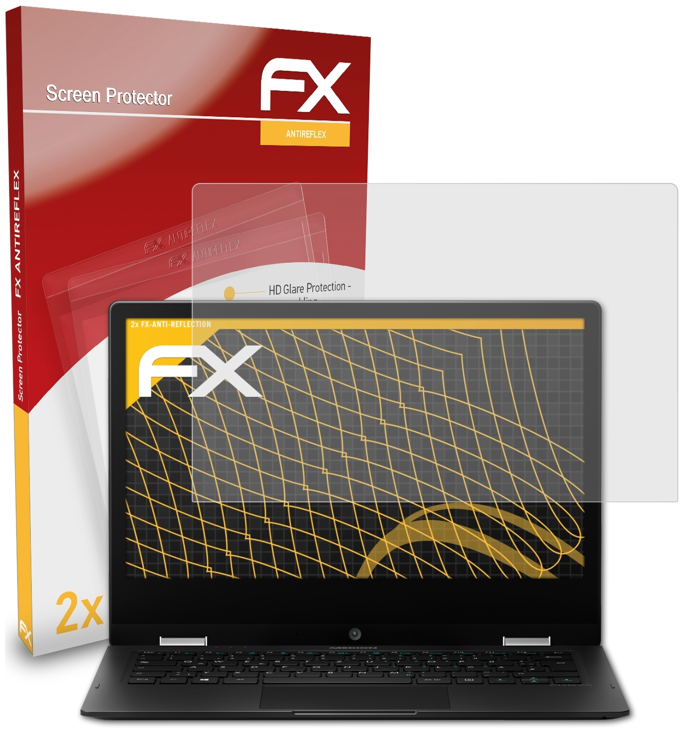 ATFOLIX 2x Medion (MD62540)) E3222 AKOYA FX-Antireflex Displayschutz(für