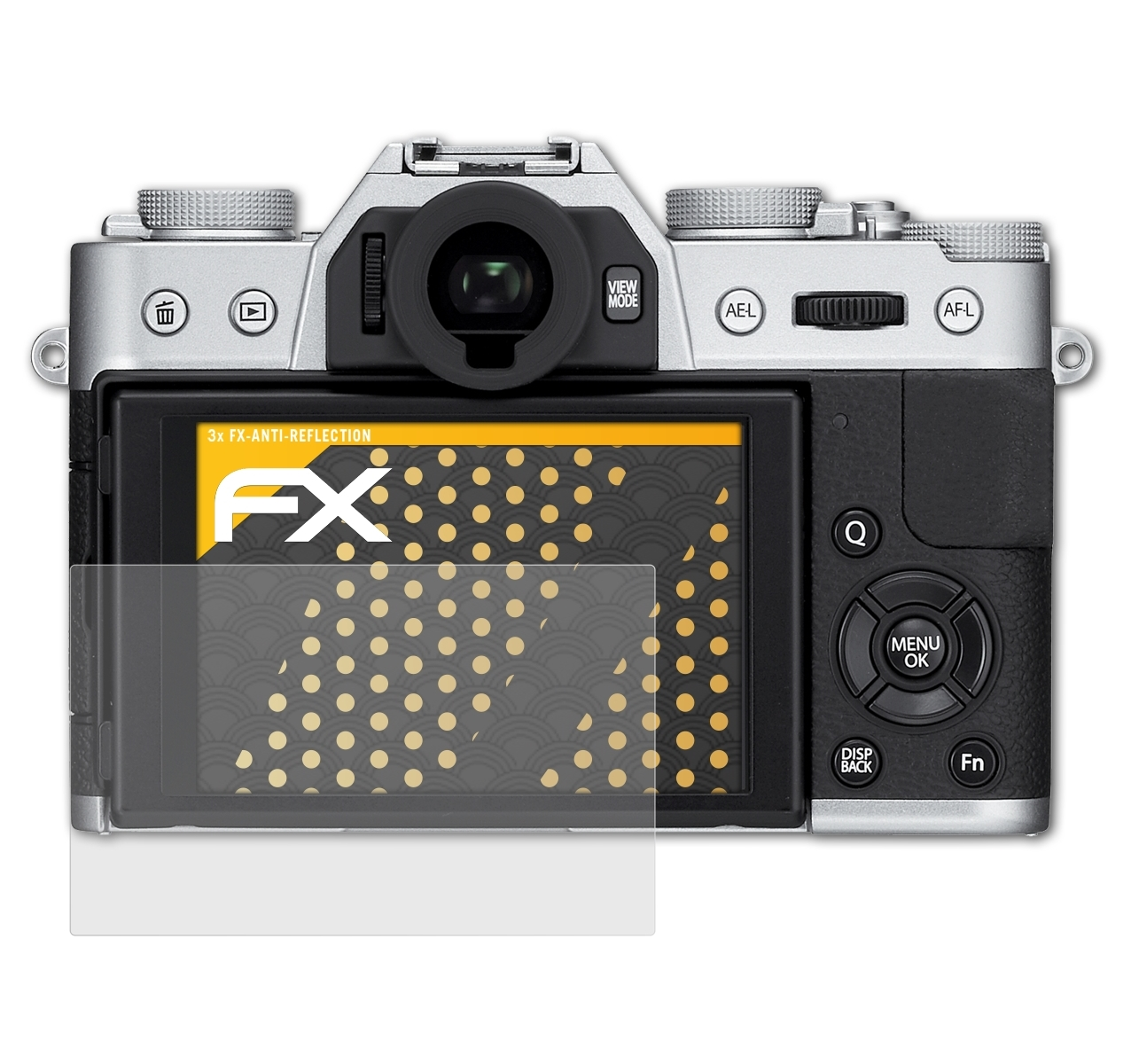 ATFOLIX 3x FX-Antireflex Displayschutz(für X-T10) Fujifilm