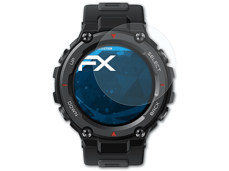 ATFOLIX 3x FX-Clear Displayschutz(für Pro) T-Rex Amazfit
