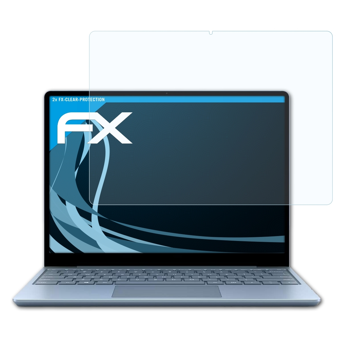 FX-Clear Surface ATFOLIX Laptop Displayschutz(für 2x Go) Microsoft