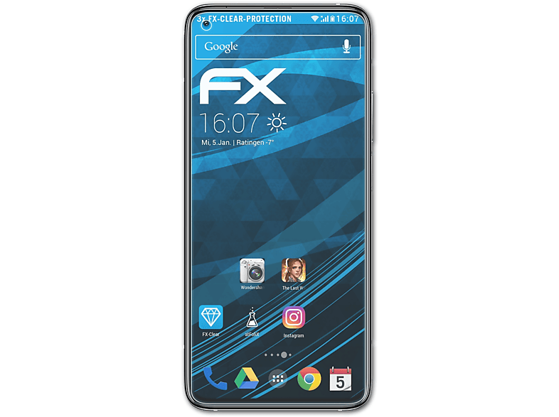 10T) FX-Clear Xiaomi Displayschutz(für ATFOLIX 3x Mi